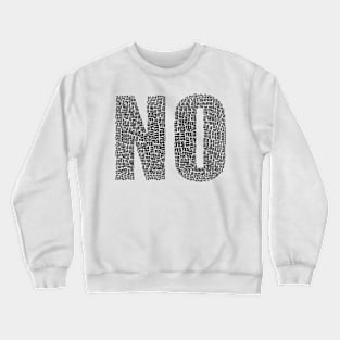 Yes-No t-shirt Crewneck Sweatshirt